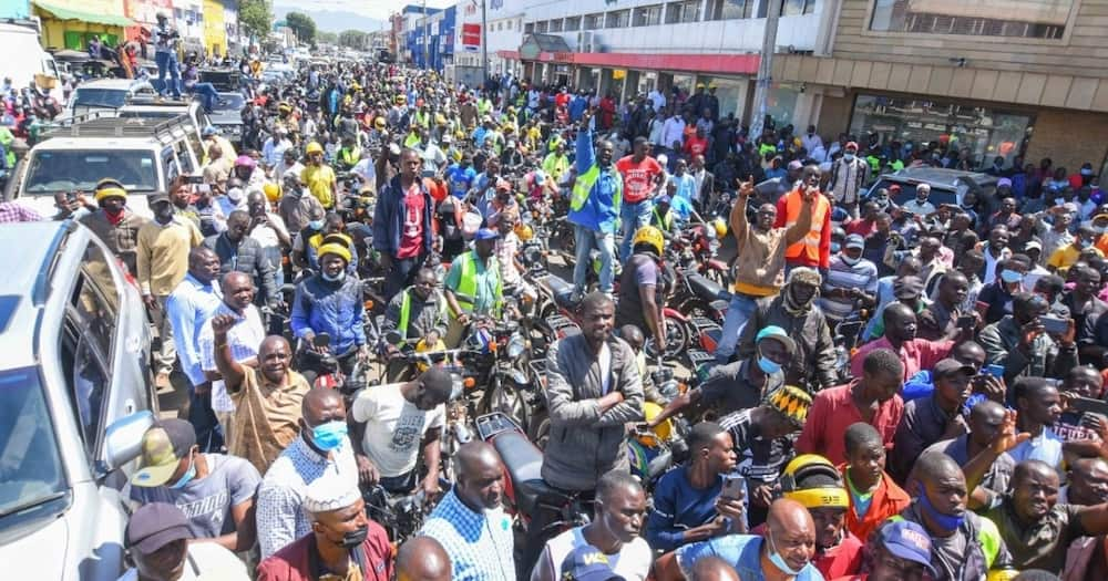 William Samoei Ruto called for youth empowerment.