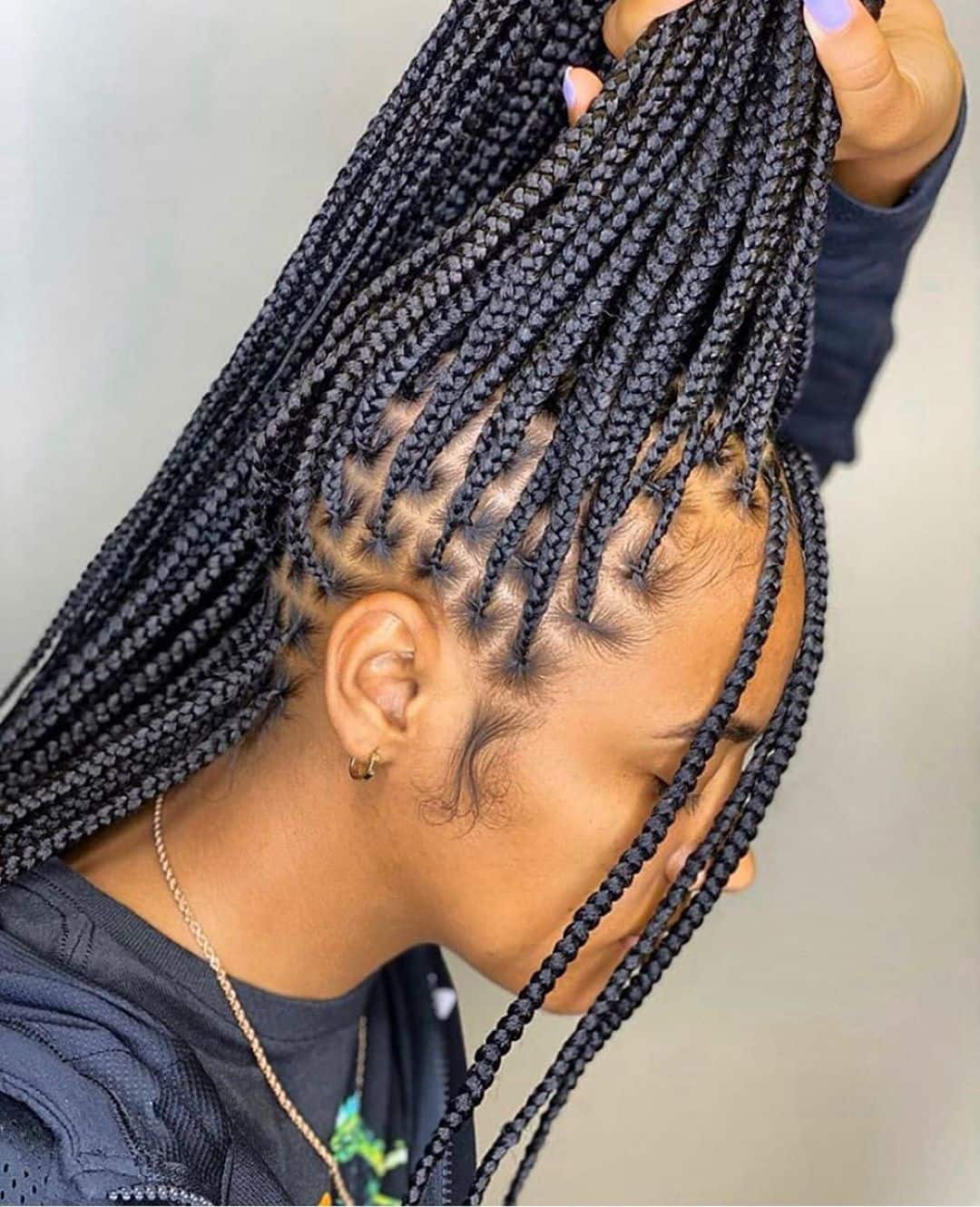 50 Fabulous Box Braids Protective Styles on Natural Hair with Full Guide  for 2023  Coils and Glory