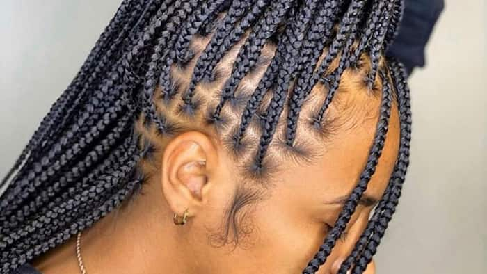 20 Best Kinky Twists With Shaved Sides Hairstyles Ke 