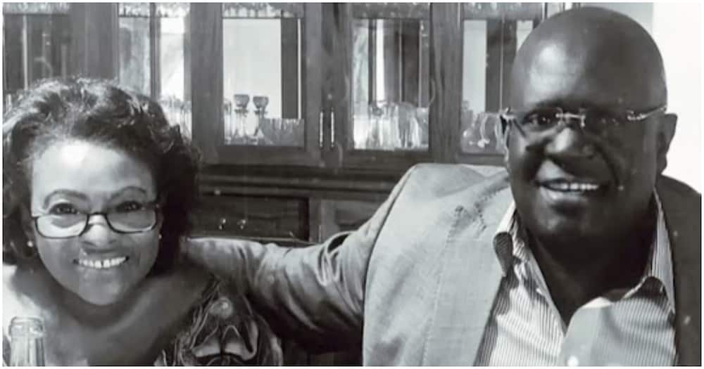 Magoha and his wife