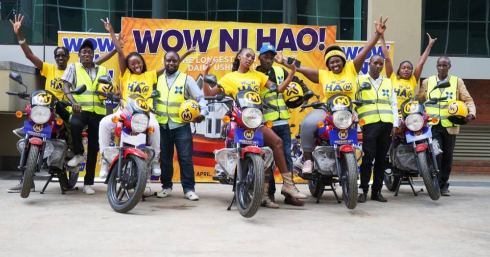 Baringo Goat Farmer Confirmed Winner of Motorbike in Wow Ni Hao April Promotion.