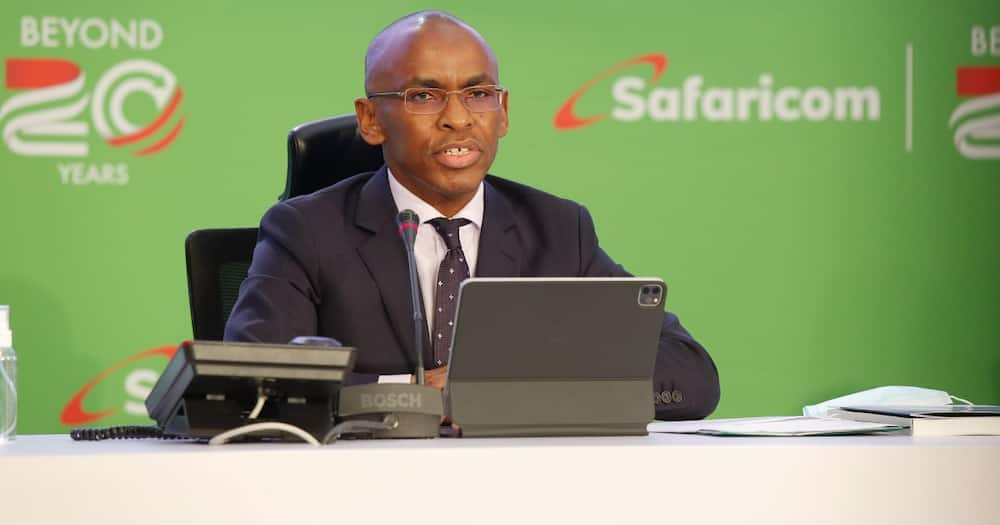 Safaricom CEO Peter Ndegwa at a past event.