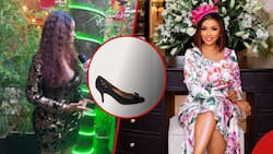 Anerlisa Wears Designer Shoes, Dress, Wig Worth Over KSh 150k While Attending Flashy Event