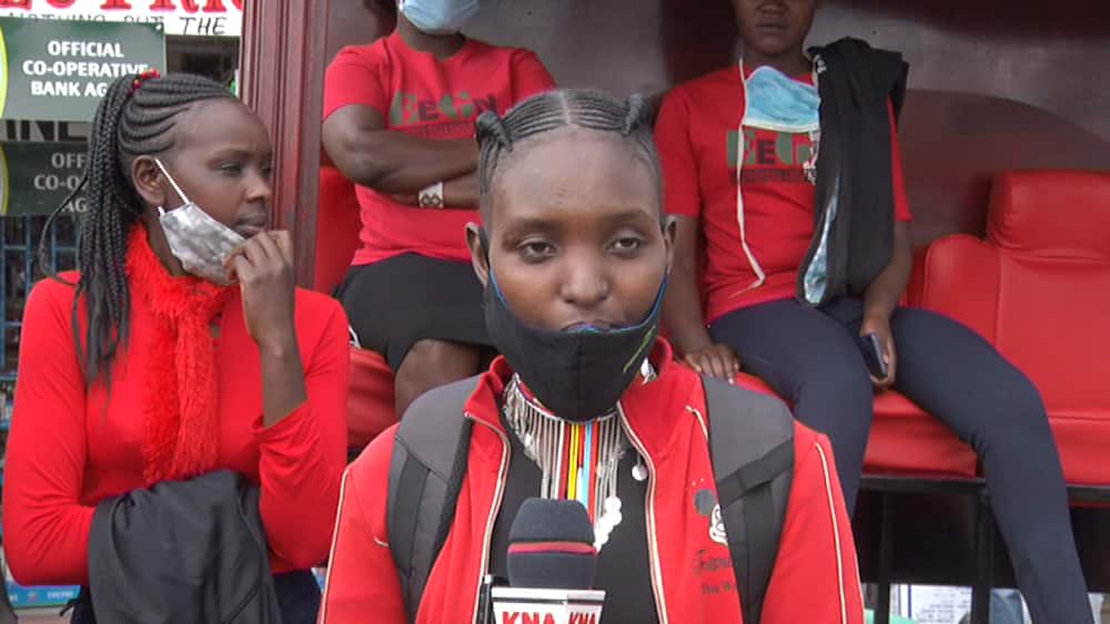 Maasai girls who dropped out of school start shoe shine business to beat unemployment