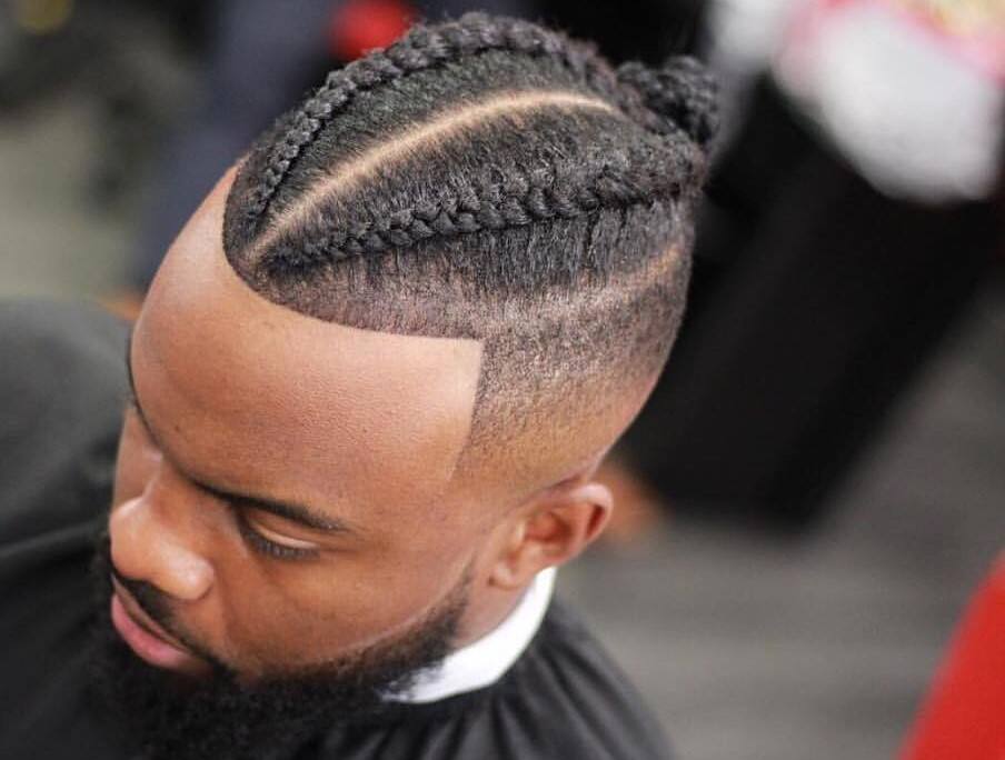 Men's hairstyles and haircuts for big foreheads