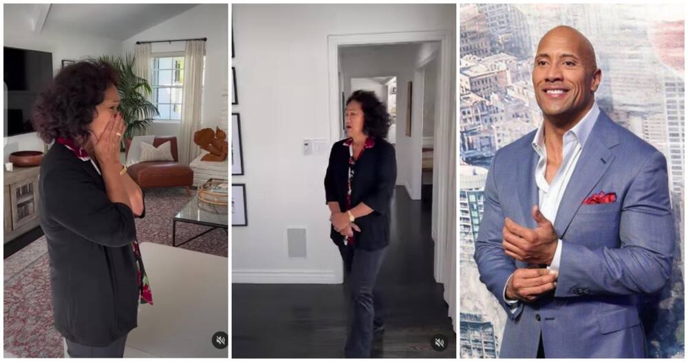 The Rock gifts his mum brand new home.