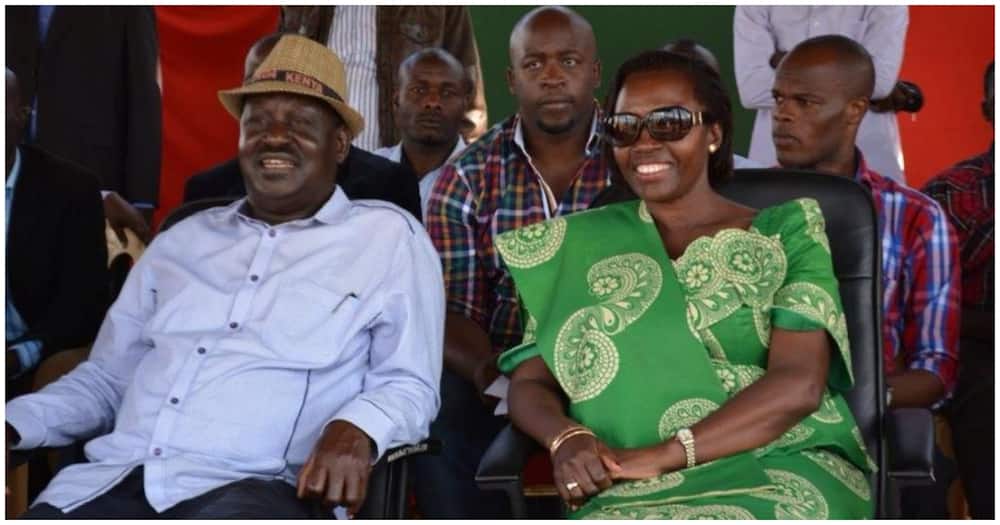 Azimio la Umoja leader Raila Odinga and his running mate Martha Karua. Photo: Raila Odinga.