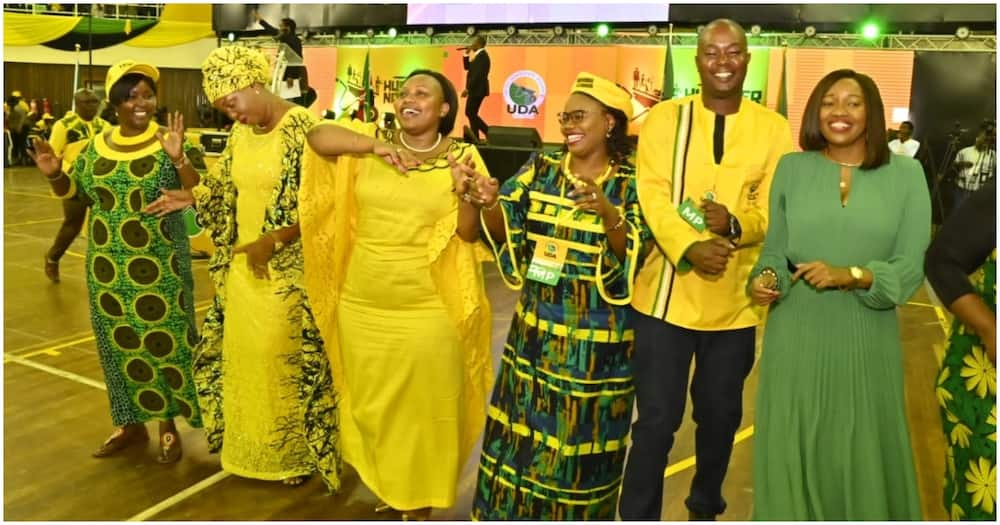 A section of UDA delegates. Photo: Millicent Omanga.