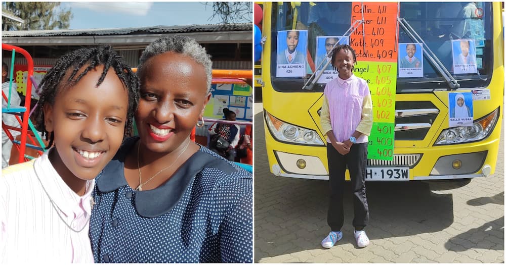 Suzzie Mwangi, Coryne Wanjiru, 2022 KCPE exam results.