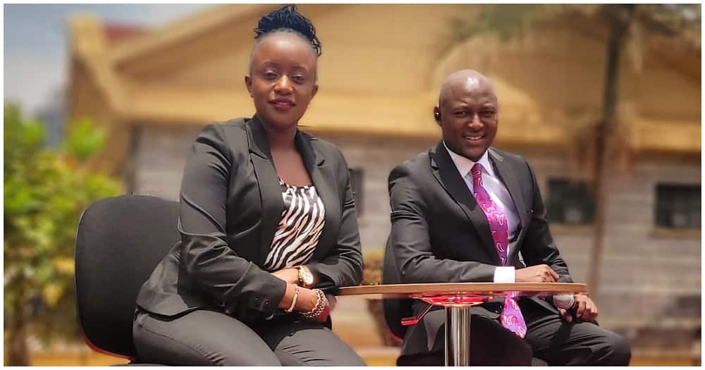 They were both recognised by William Ruto. Photo: Stephen Letoo.