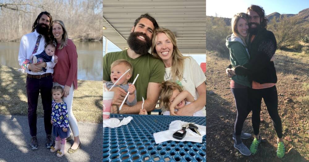 Embley Brynn and her husband Neilson Matthew with their two kids.