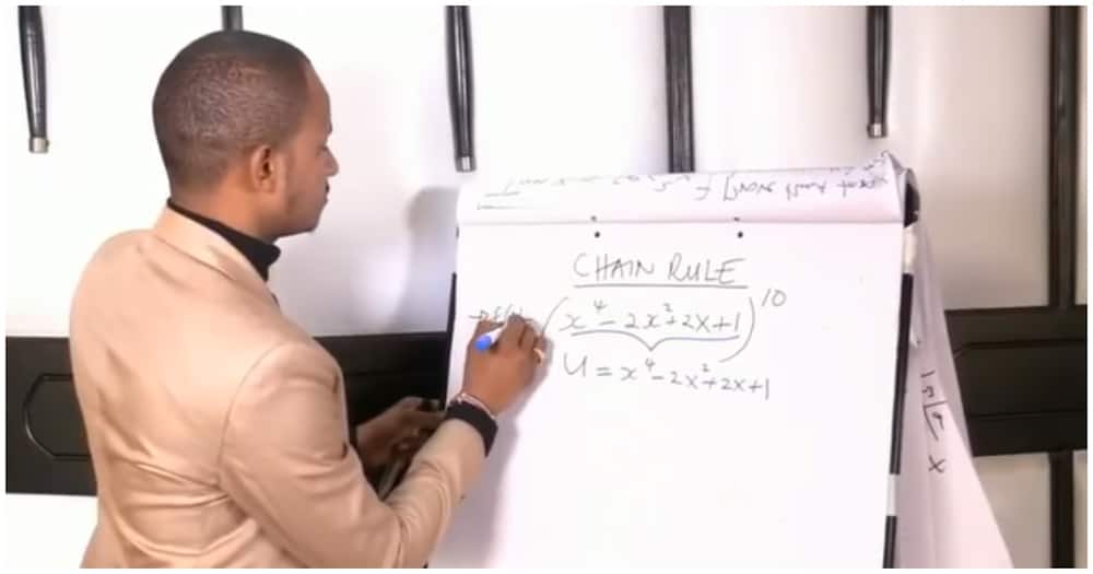 Babu Owino teaches calculus.