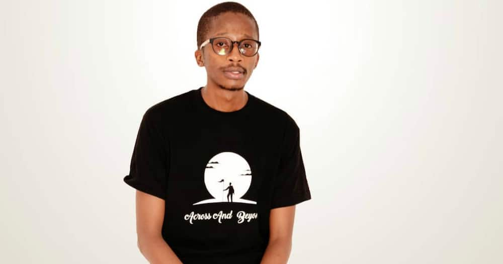 7 handsome photos of comedian Njugush's young and humble brother Ngugi Ndegwa