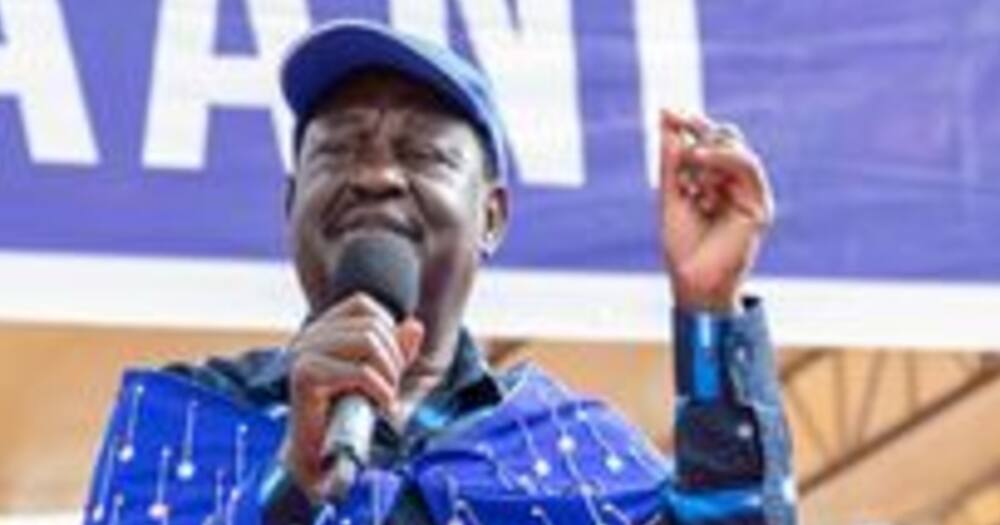 ODM leader Raila Odinga.