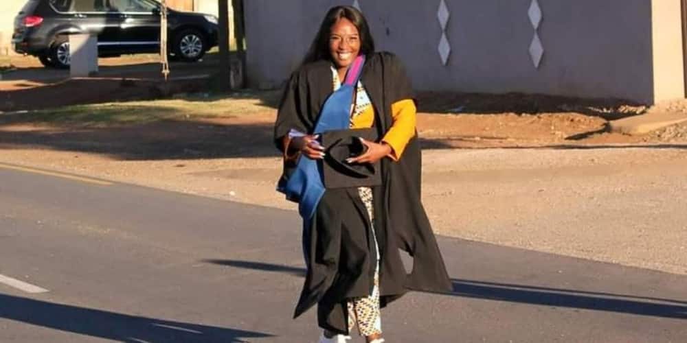 Halala: Lady Decides to Study 15 Years After Matric, Proudly Graduates