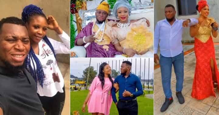 Lady upgrades from side chick to wife