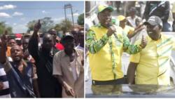 "No Kindiki, Raila Tosha": Tharaka Nithi Residents Protest over Ruto's Running Mate Choice