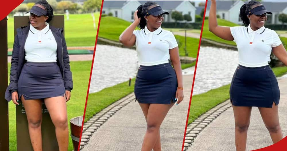 Bahati's Baby Mama Yvette Obura Shows Off Curvy Figure After 2