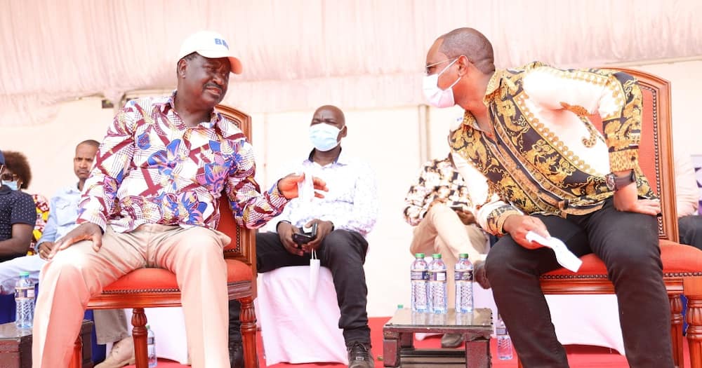 Raila Asema Gavana Kingi Kumuunga Mkono DP Ruto ni Usaliti Mkubwa: "Kijana Hana Adabu"