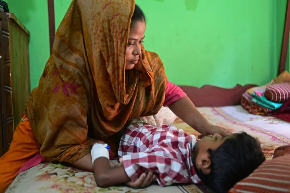 Weeks after the collapse, while still mourning her mother's death, Sumi Akhter was told that her leg would have to be amputated