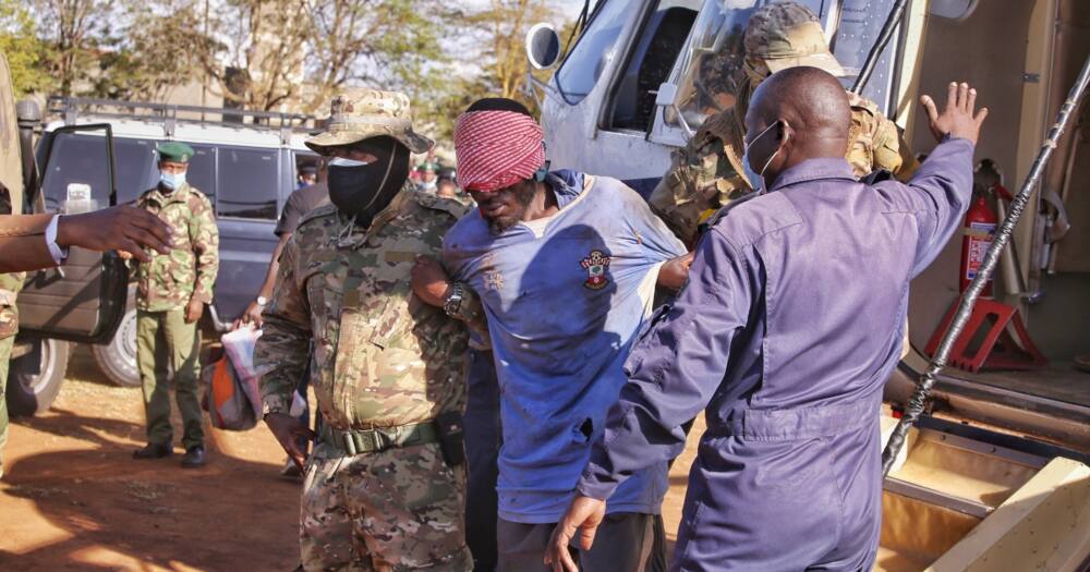 Kamiti Maximum Prison terror convicts were airlifted from Kitui.