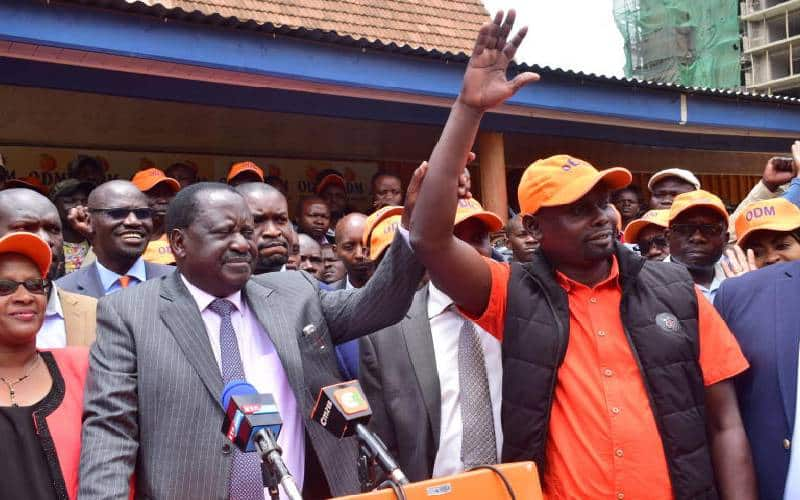 Mariga alazimu Raila kurudi chemba ili kupangia Kibra