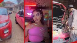 Mike Sonko's Daughter Sandra Overjoyed as Dad Gives Her Multimillion Cars Makeover: "My Babies"