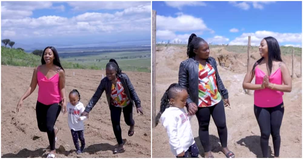 Diana Marua, Bahati Buy Land in Naivasha.