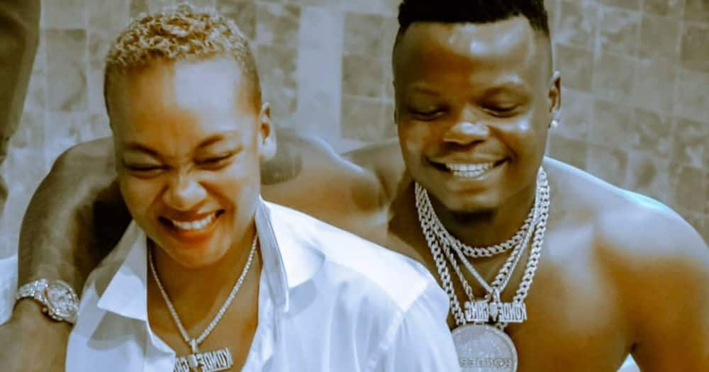 Harmonize's new flame Kajala celebrates singer's birthday in cute post: "You are my rock"