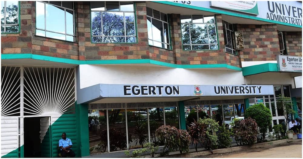 Egerton University premises.