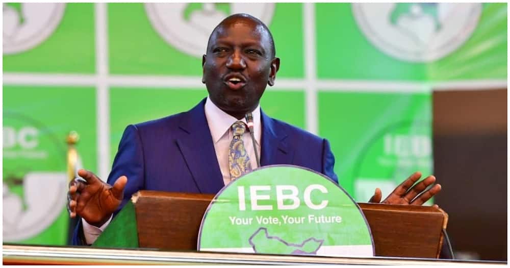 Deputy President William Ruto was declatred the presdinty-elect by IEBC on August 15. Photo: William Ruto.