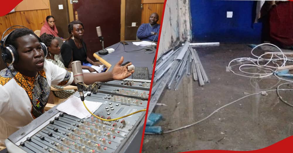 Radio Lake Victoria's equipment were washed away by floods