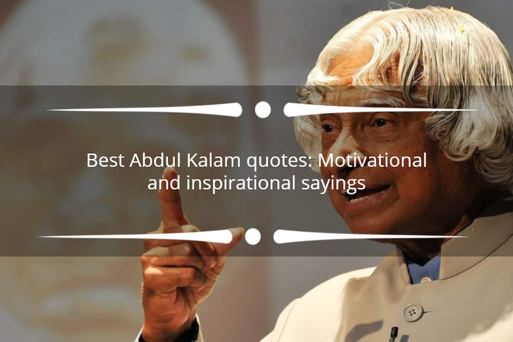 Best Abdul Kalam quotes