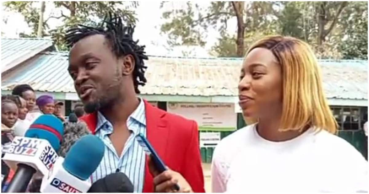 Bahati, Pregnant Wife Diana Marua Hold Hands As They Arrive To Cast ...