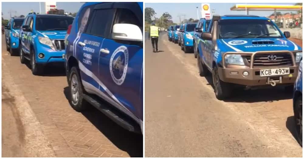 William Kabogo Unveils Fleet of Campaign Vehicles ahead of August Elections: "On the Move"