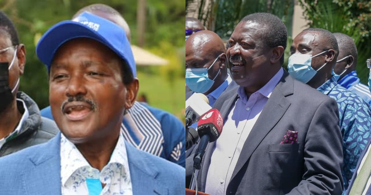 Musalia Mudavadi, Kalonzo Musyoka Most Preferred Oka Presidential And 