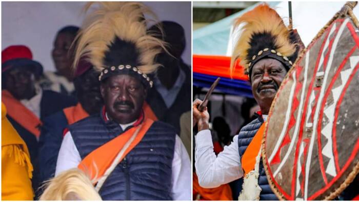 Raila Odinga Installed King of Kawuor Clan at His Father Jaramogi's Home