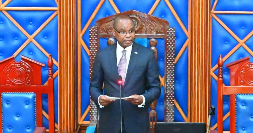 Amason Kingi will preside over the third Senate.