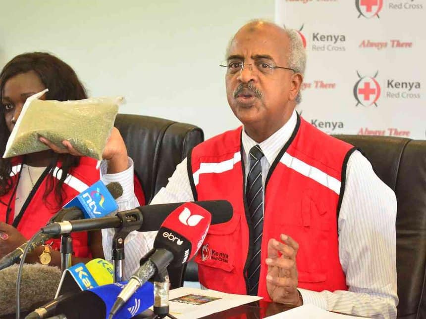 Kenya Red Cross boss dismisses critics calling for his resignation