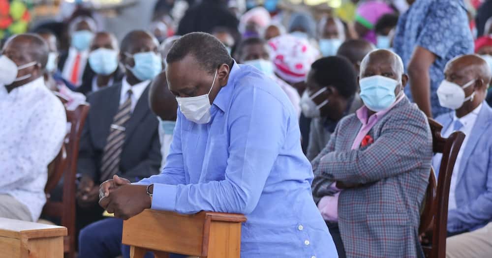 Uhuru urges Kenyans to pray for unity during his Mt Kenya tour