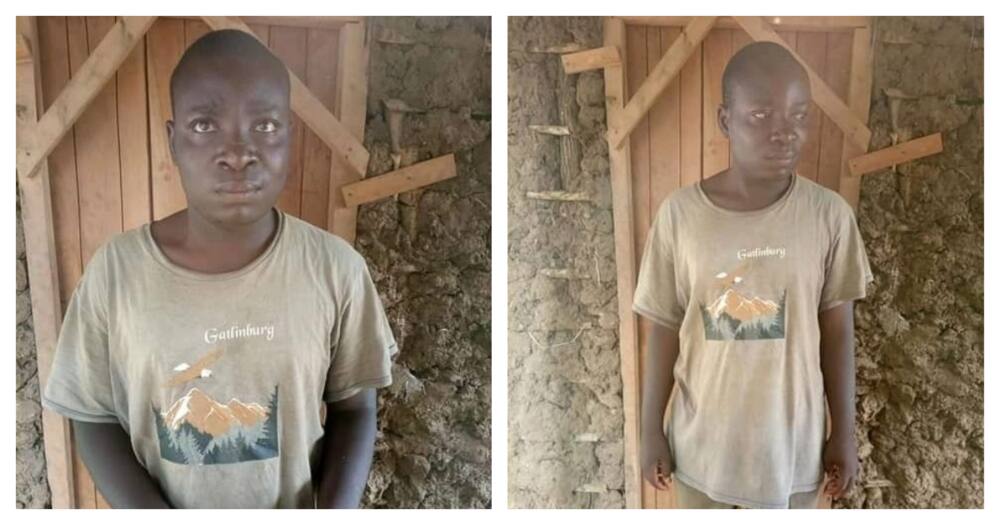 Akutuya wandered off from his home in Mombasa and found himself at Mswakini village in Lamu county.