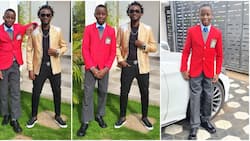Bahati Pens Fatherly Message to Adopted Son Morgan as He Prepares for Grade 6 Exams: "Best Wishes"