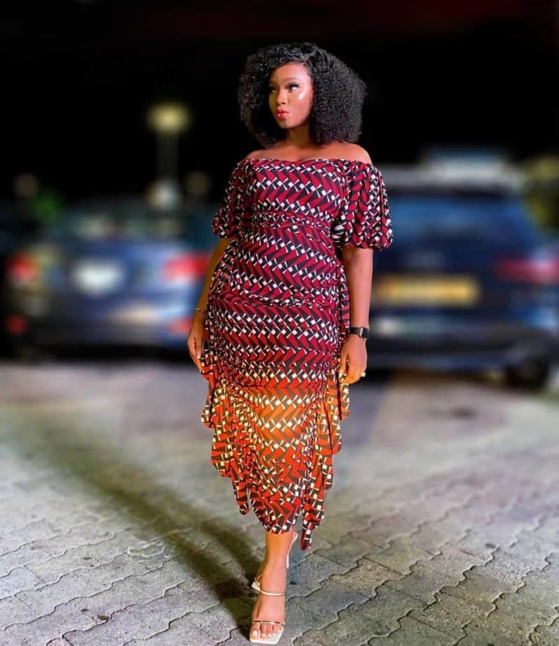 Simple long ankara outlet gown styles