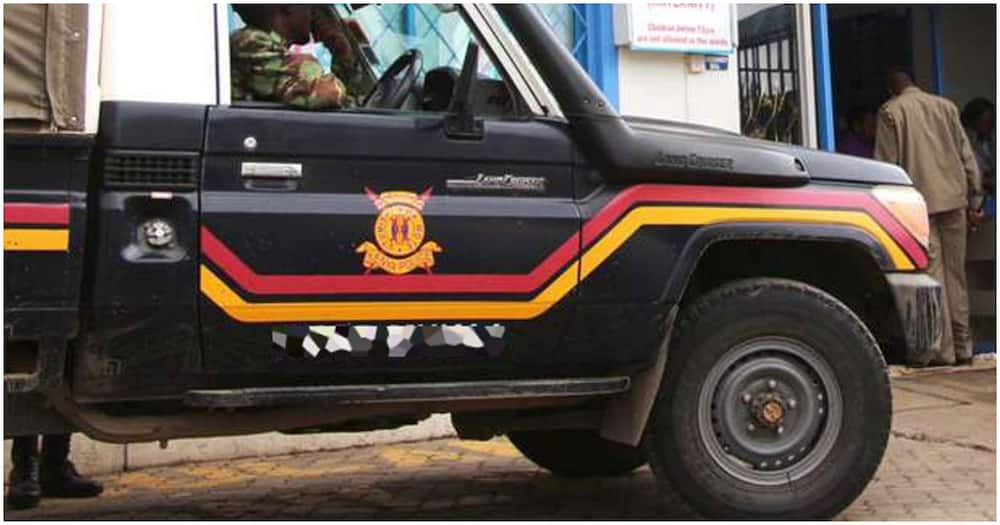 Police vehilce. Photo: Kenya Police.