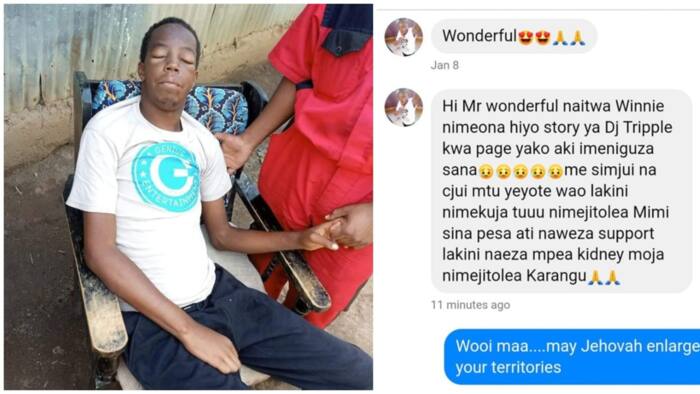 Kind Woman Offers Kidney to Young DJ Diagnosed with Organ Failure at KNH: "Nimejitolea"