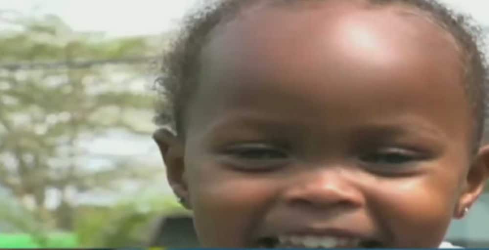 Makueni woman worried about safety of 2-year-old daughter with unique blue eyes