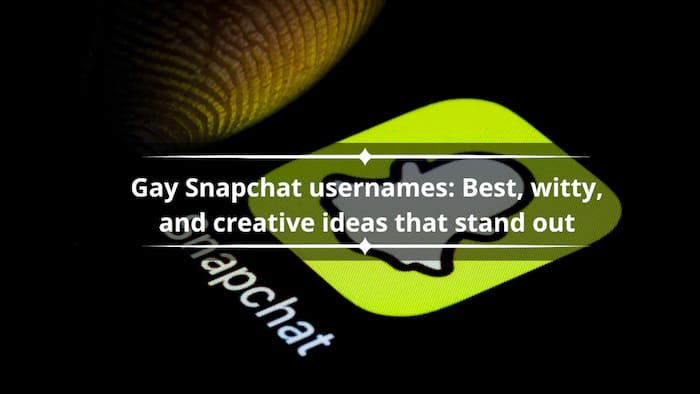 Gay Snapchat usernames: Best, witty, and creative ideas that stand out