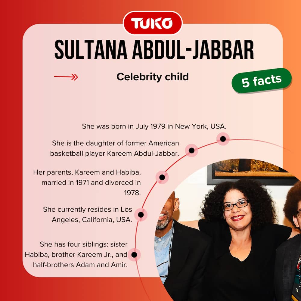 Sultana Abdul-Jabbar five quick facts