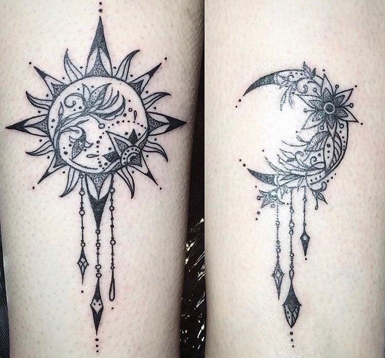 Matching #tattoos #kittens #moon... - Architecture & Design | Facebook