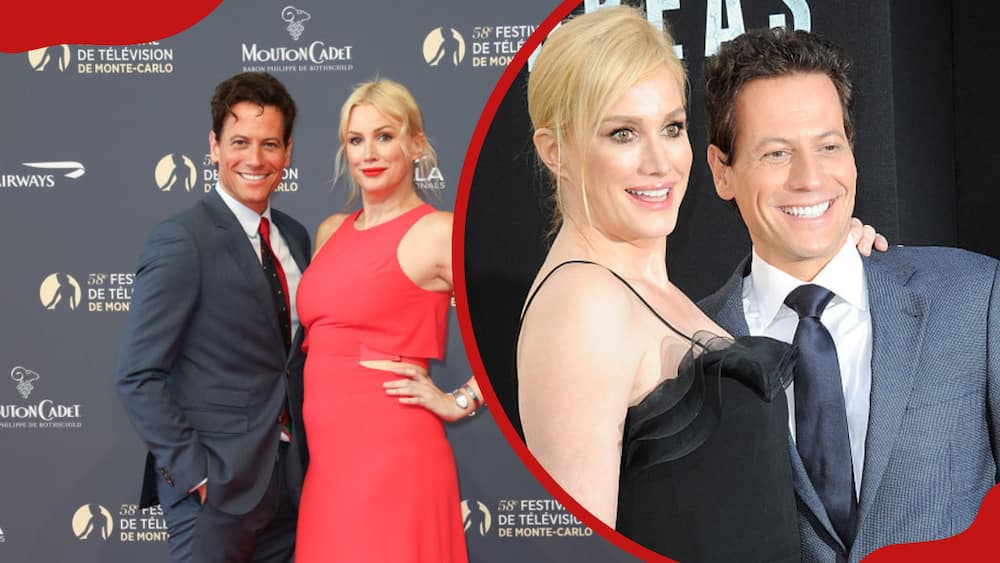 Ioan Gruffudd and Alice Evans attend two red carpet events